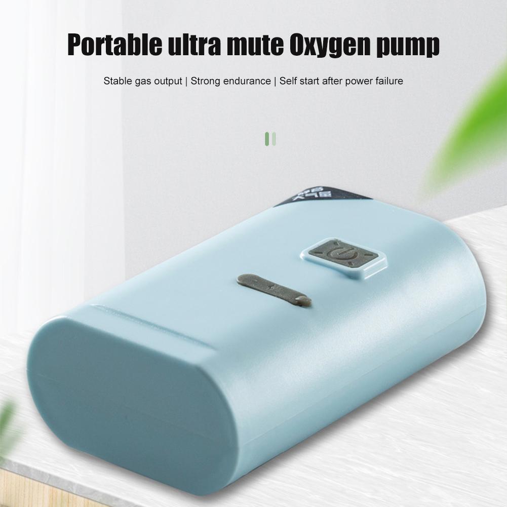 Aquarium Fish Tank Oxygen Pump USB Rechargeable Air Pump Usb Lithium Battery Portable Outdoor Fishing Mute Aerating Pumps