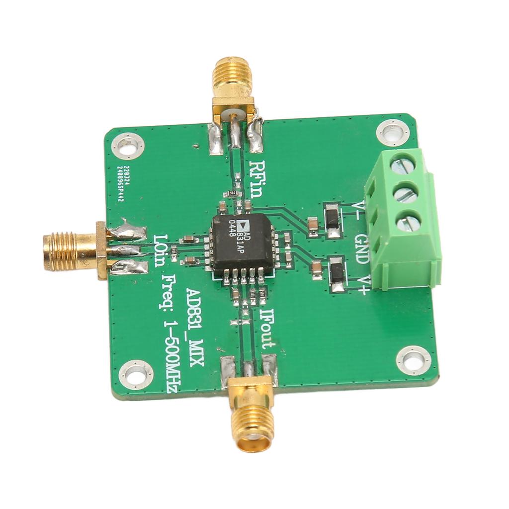 AD831 High Frequency RF Mixer Module Professional 0.1‑500MHz Single Chip Frequency Converter for HF VHF Receiver