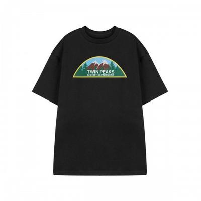 Twin Peaks Mens Sheriff Department Short-Sleeved T-Shirt
