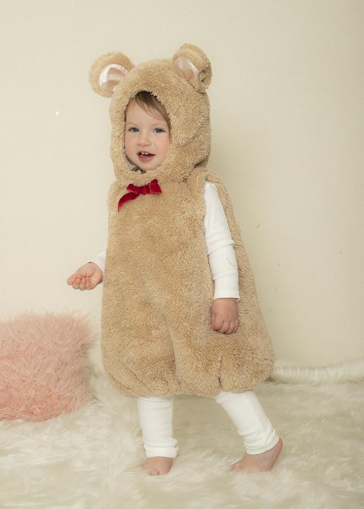 Clearstone Marshmallow Baby Cosplay Halloween Kigurumi Marshmallow Bear Teddy Bear Baby 80cm Brown