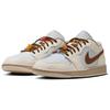 Jordan Air Jordan 1 Low top Vintage Basketball Shoes Women's White Blue IR7553-422