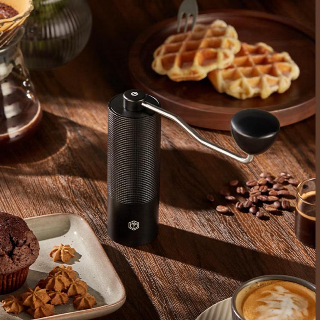 JD Original Hand-Crank Coffee Grinder, Portable Manual Coffee Bean Grinder, Seven-Star Grinding Machine