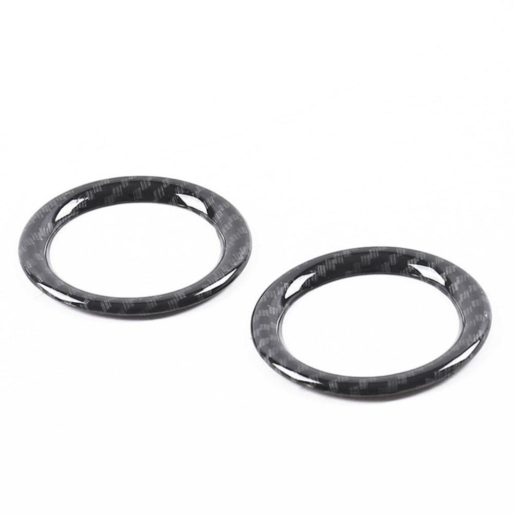 ABS Chrome Decor Ring Car Styling Accessories Front Door Sound Stereo Speaker Cover Trim Fit For Jeep Grand Cherokee 2011-2020