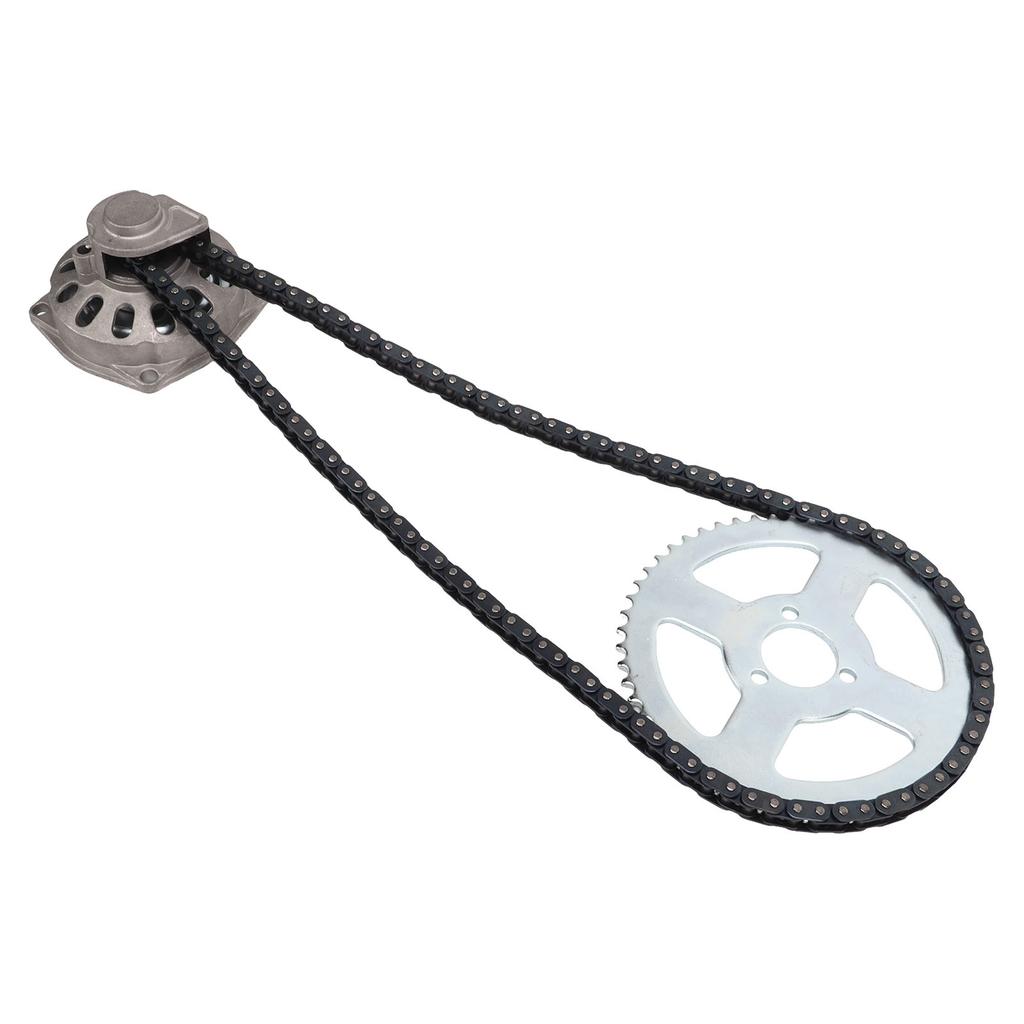 6T Gear Box Clutch Drum Bell Housing T8F Chain 54 Teeth Sprocket Fit For 43cc 49cc PIT Quad Dirt