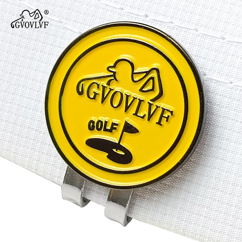 1pc GVOVLVF Golf Ball Marker with Magnetic Hat Clip Men and Women Golf Accessories and Gift Ideas Stylish and Minimalist 25mm 5