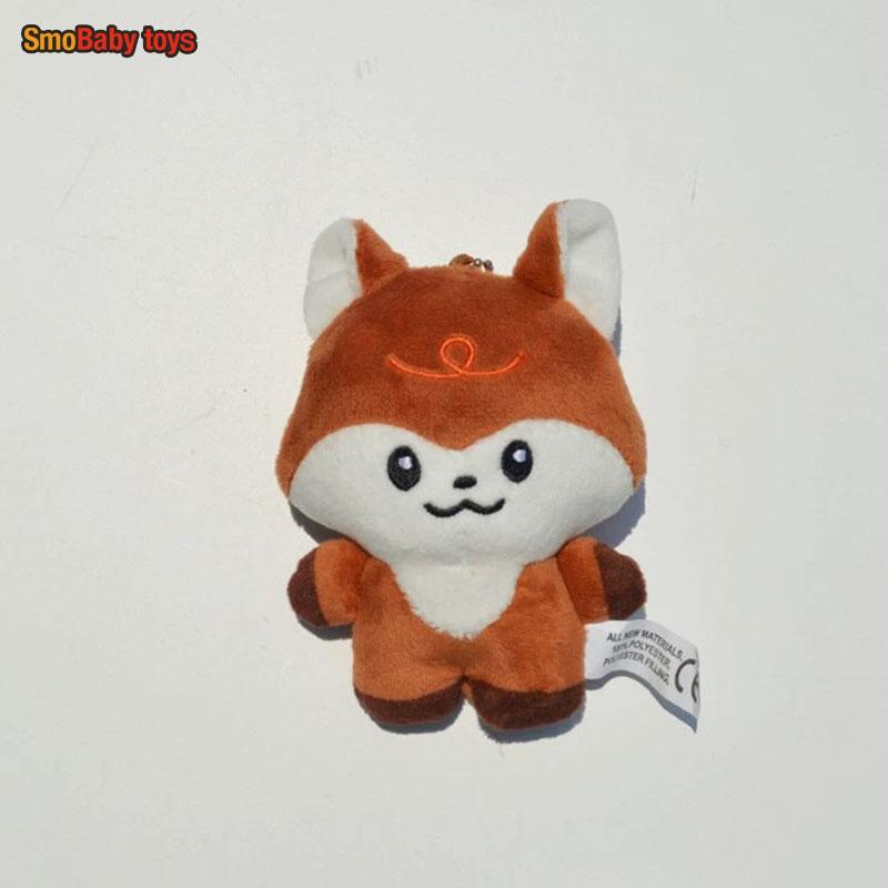 Portachiavi Bambola DREAMIEZ Cartone Animato Tigre Coniglio Carino Ciondolo Portachiavi Riempimento Cotone PP Giocattolo Haechan Jaemin Kkyuping Regalo per Fan brown