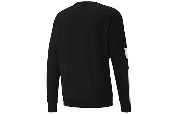 Men's PUMA Modern Sports Sweatshirts Men's Black Crew Neck Moderate Regular