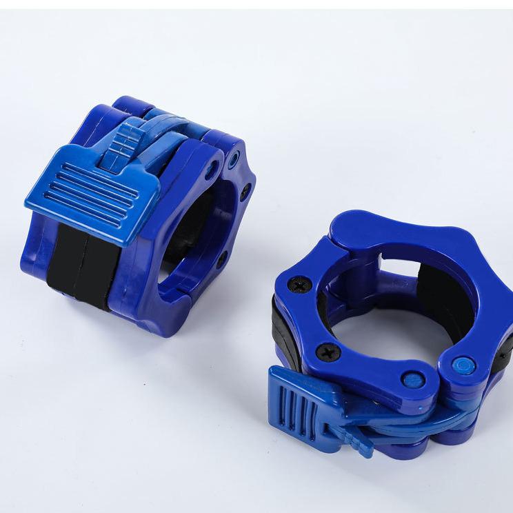 Grampo de Mola de Plástico para Barra Olímpica 50mm para Anilhas