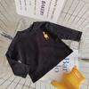 Kids Cotton Long Sleeve T Shirt Spring Autumn Korean Round Neck Base Layer Top For Boys And Girls Casual Wear
