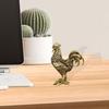Brass Chicken Figurine for Table Decoration