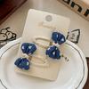Autumn and Winter Lace Embroidery Bow Children's Hairpin Cute Girl Hair Ring Head Rope Girl Headdress Hair Accessories