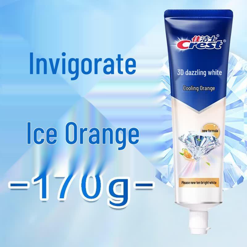 Crest 3D White Invigorating Orange Toothpaste