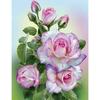 5D DIY Diamond Painting Pretty Flowers Diamond Embroidery Cross Stitch Kit Full Rhinestone Mosaic Home Decor