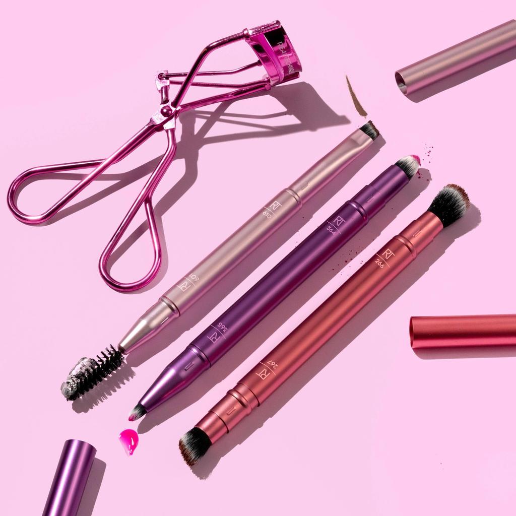 Real Technique Double Time Brush Lash Set + Kit, 4-piece