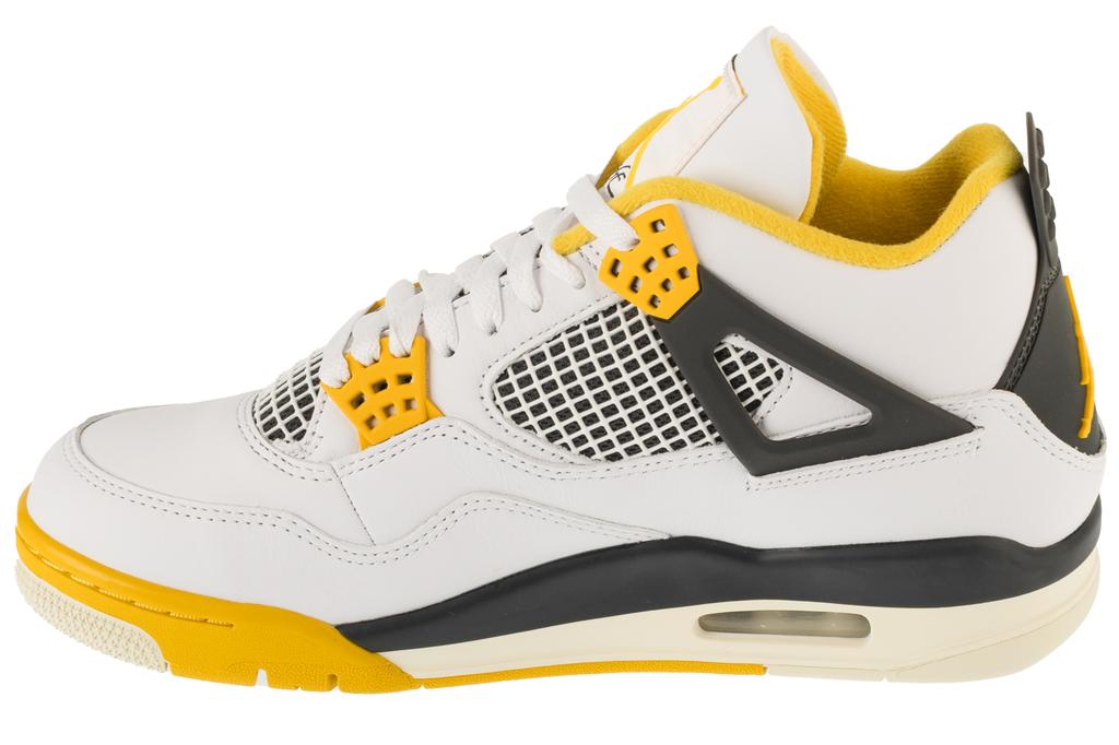 Air Jordan 4 Retro, Womens White Sneakers