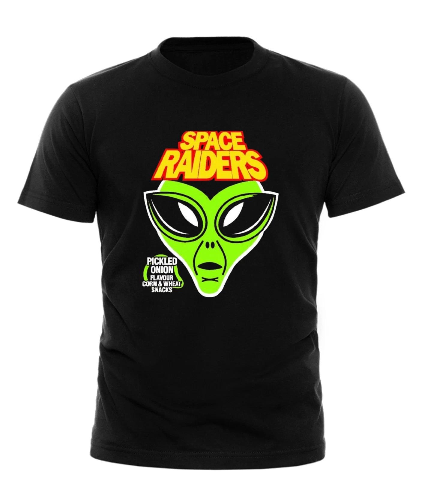 

Space Raiders Pickled Onion T-Shirt unisex adult |All sizes S-4XL | colour black 4XL