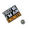 Lapel Badge Brooch Pin Engineering Cost Control Brooch English Letters Brooch  Clothes Pins