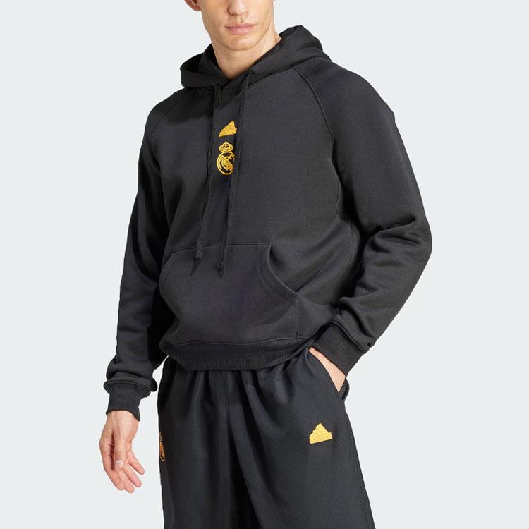adidas Real Madrid LFSTLR Hoodie Black HY0626