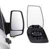 Right Side Exterior Mirror Glass Heated Convex Wing Mirror Glass Rearview Mirror Reverse Mirror For Ford Transit  2012-22