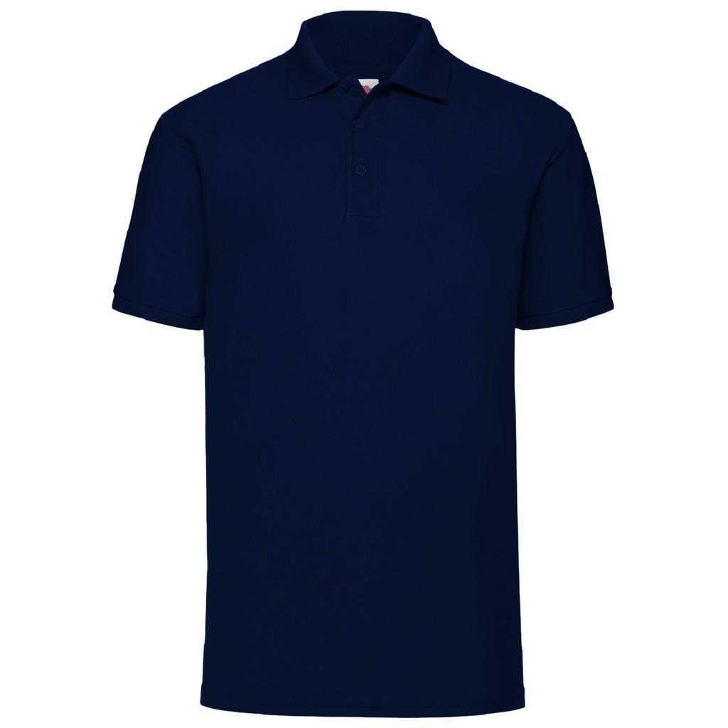 FRUIT OF THE LOOM Mens 65/35 Pique Short Sleeve Polo Shirt