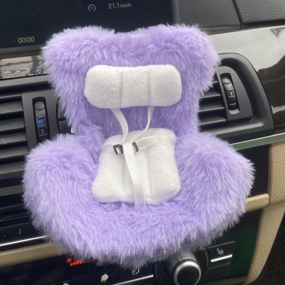 Puppensitz Autozubehör Ornament Labub Sicherheitssitz Puppenzubehör Dekoration