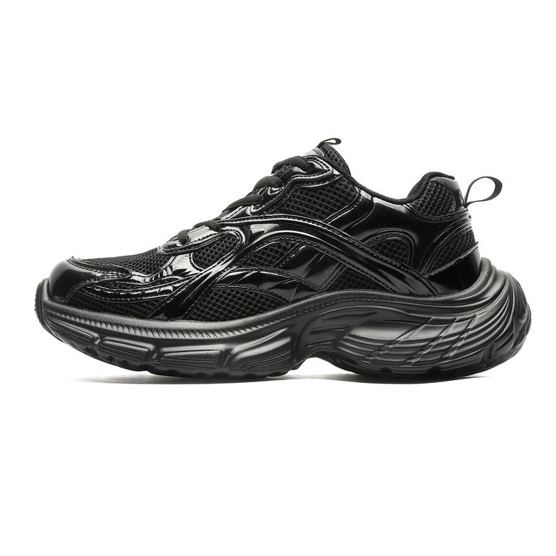 Couple trend niche mesh breathable women's summer new platform sports casual shoes