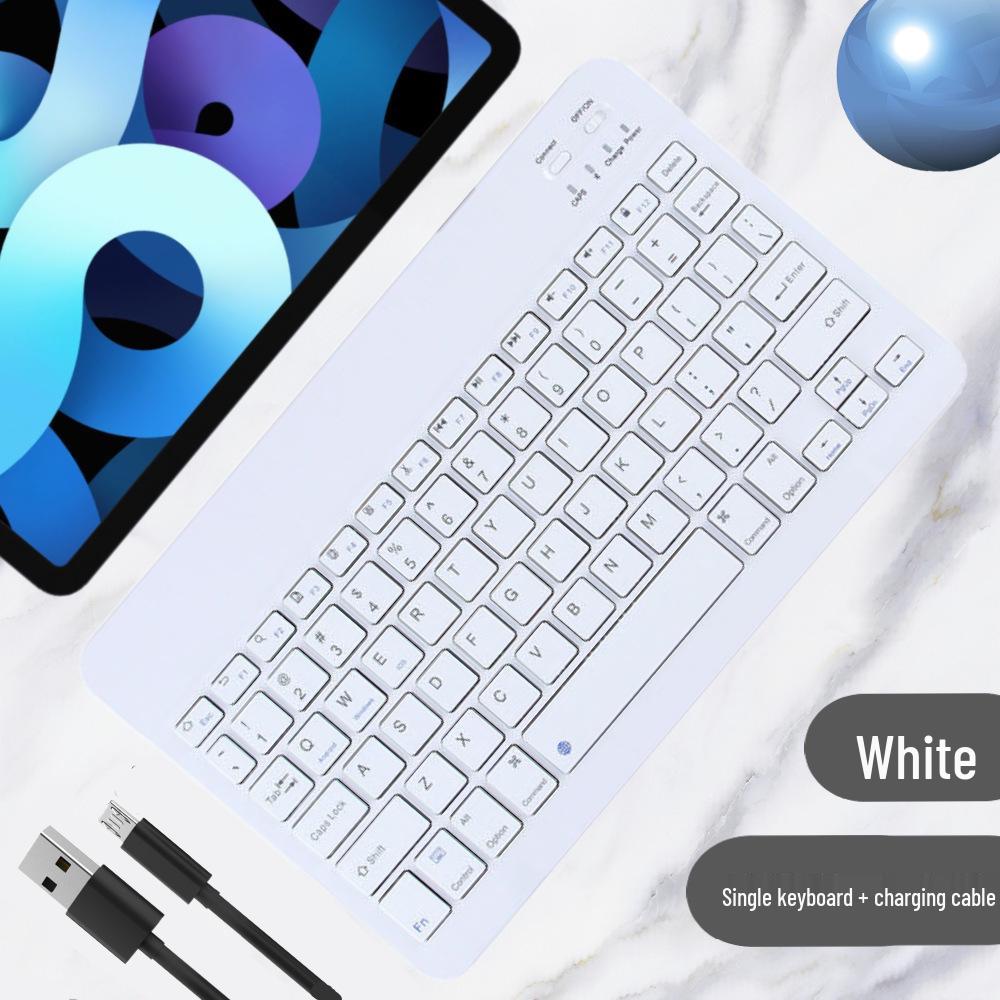Universal Wireless Bluetooth Touch Keyboard for iPads, Tablets, and Phones