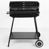 Barbecue Portable - AKTIVE - 55 X 43 X 82 Cm - Acier Inoxydable - Grille Réglable - 4 Hauteurs De Rôtissage