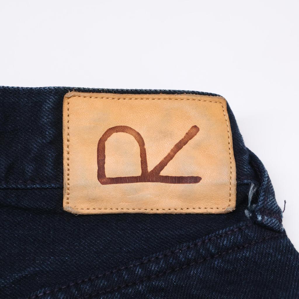 45R 100% cotton denim pants Bottoms 26 blueUsed