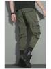 Tuta casual trendy da uomo stile coreano 2024, vestibilità larga, pantaloni a nove punti chic