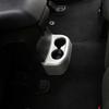  ABS Rear Cup Holder Decoration Protective Cover Sticker Fit For Jeep Wrangler JK 2011-2017 Interior Accessories