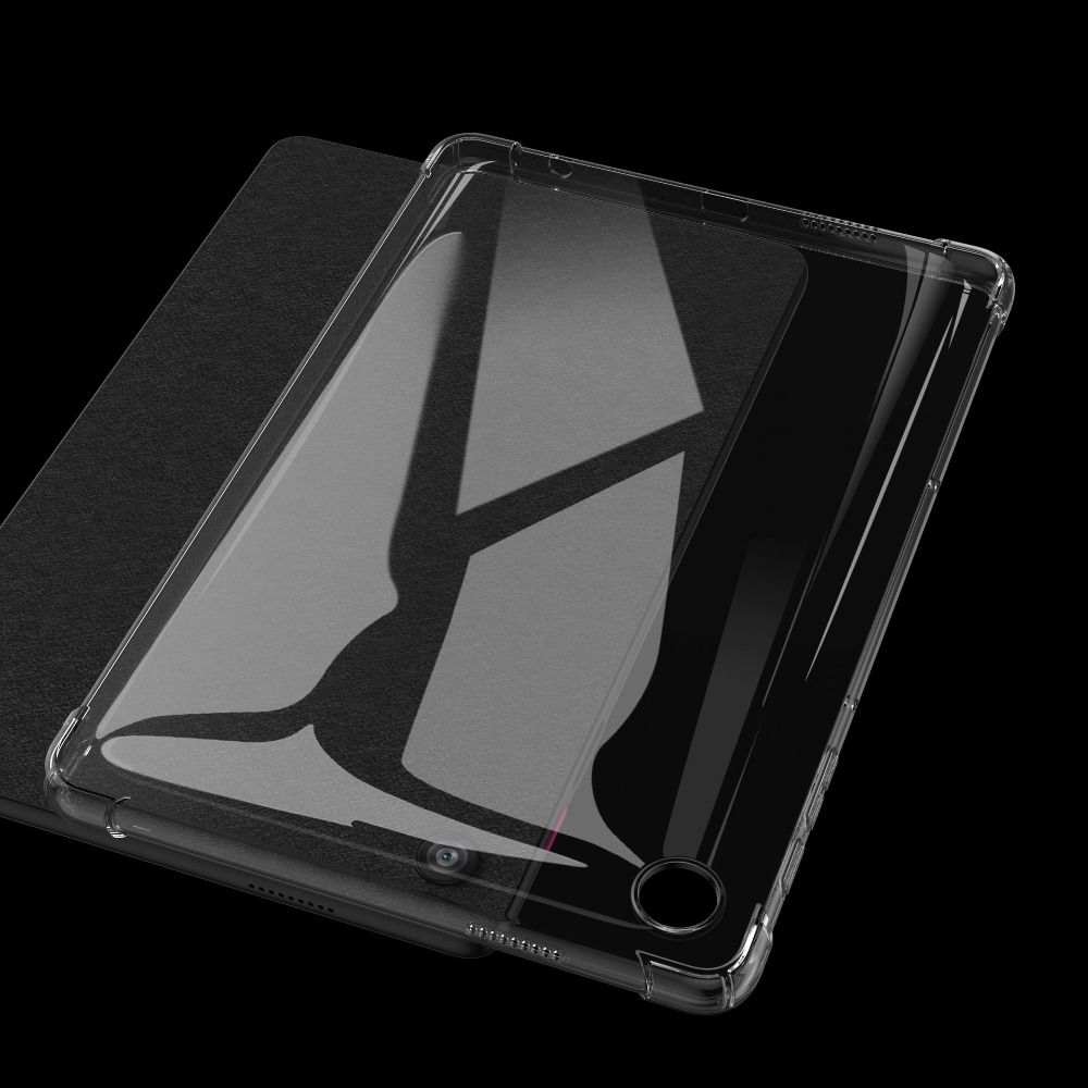 Mjukt TPU Skyddsfodral Förtjockad Airbag Genomskinligt Bakstycke för T-Mobile REVVL Tab 2 2025 Universal