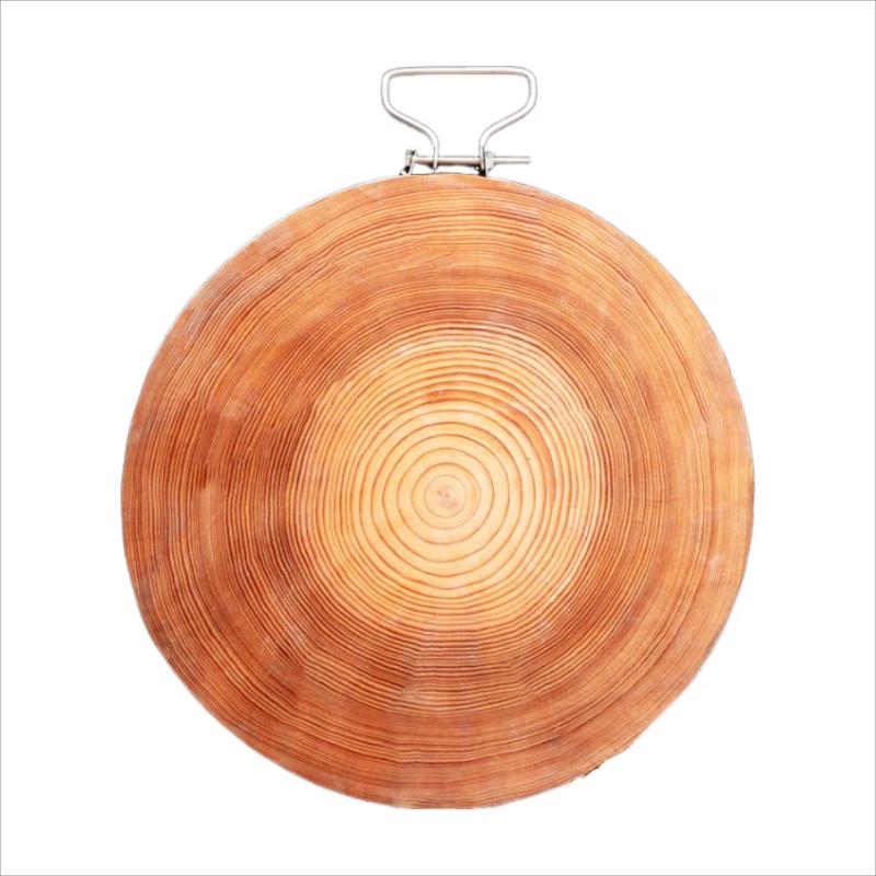 

Юэю Круглая разделочная доска из массива сосны