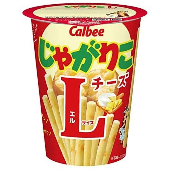 Jagariko Calbee Cheese L Size 66g x 12 pieces