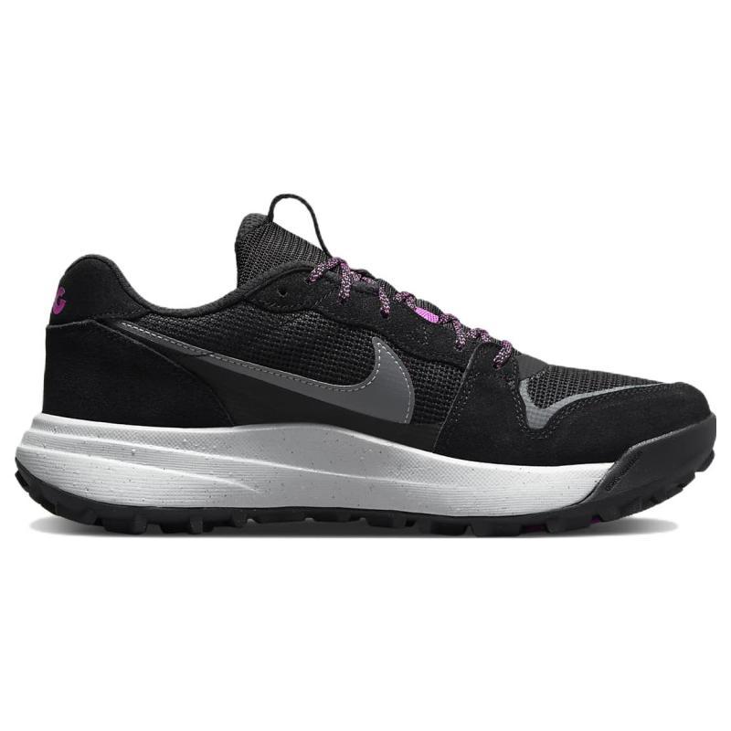 Nike Acg Lowcate Black Cool Grey Hyper Violet Sneakers Casual Shoes DM8019-002
