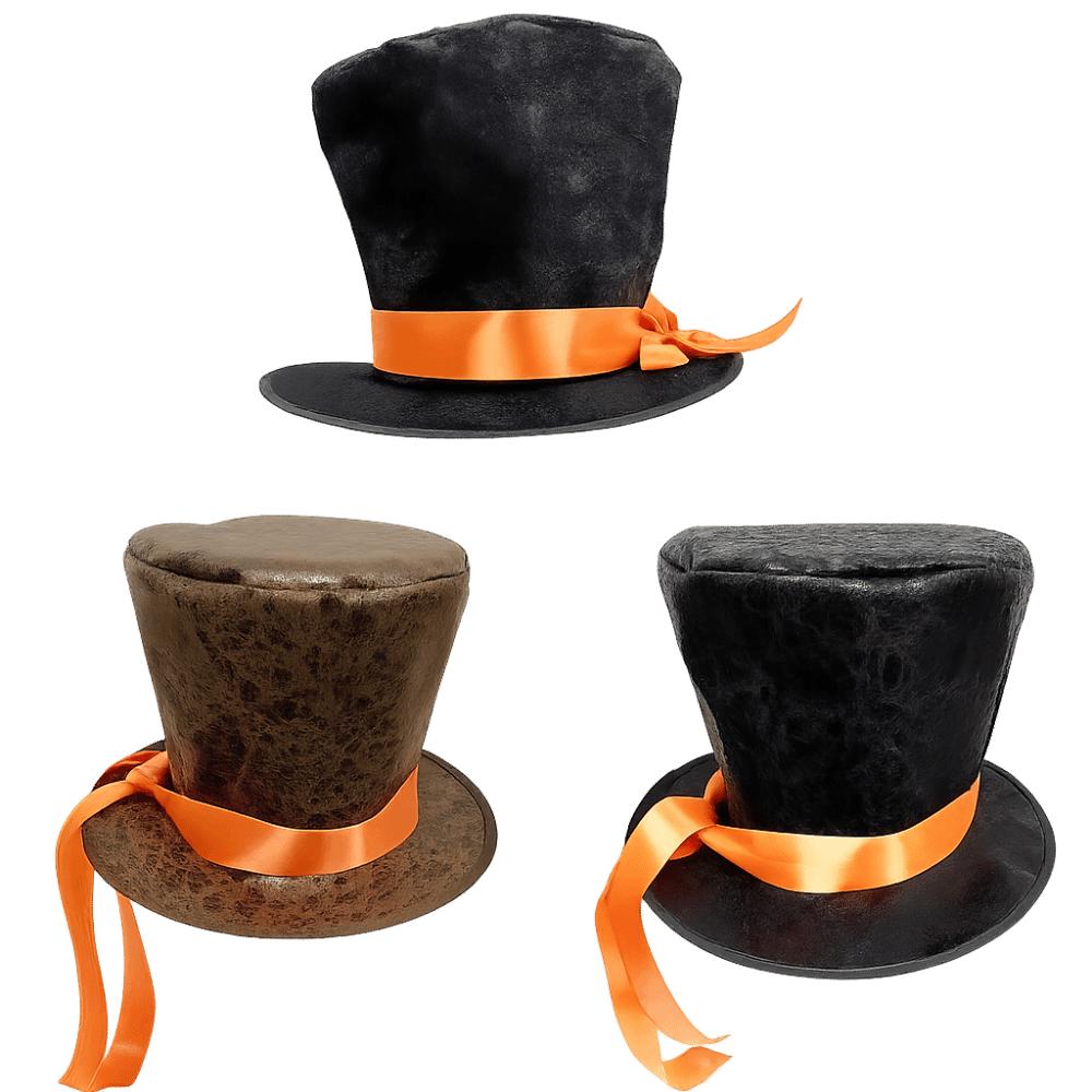 Oversized Festival Party Hats Vintage Headwear Lincoln Tall Hats Gentleman Costume Additions Jazz Hats Halloween Festival