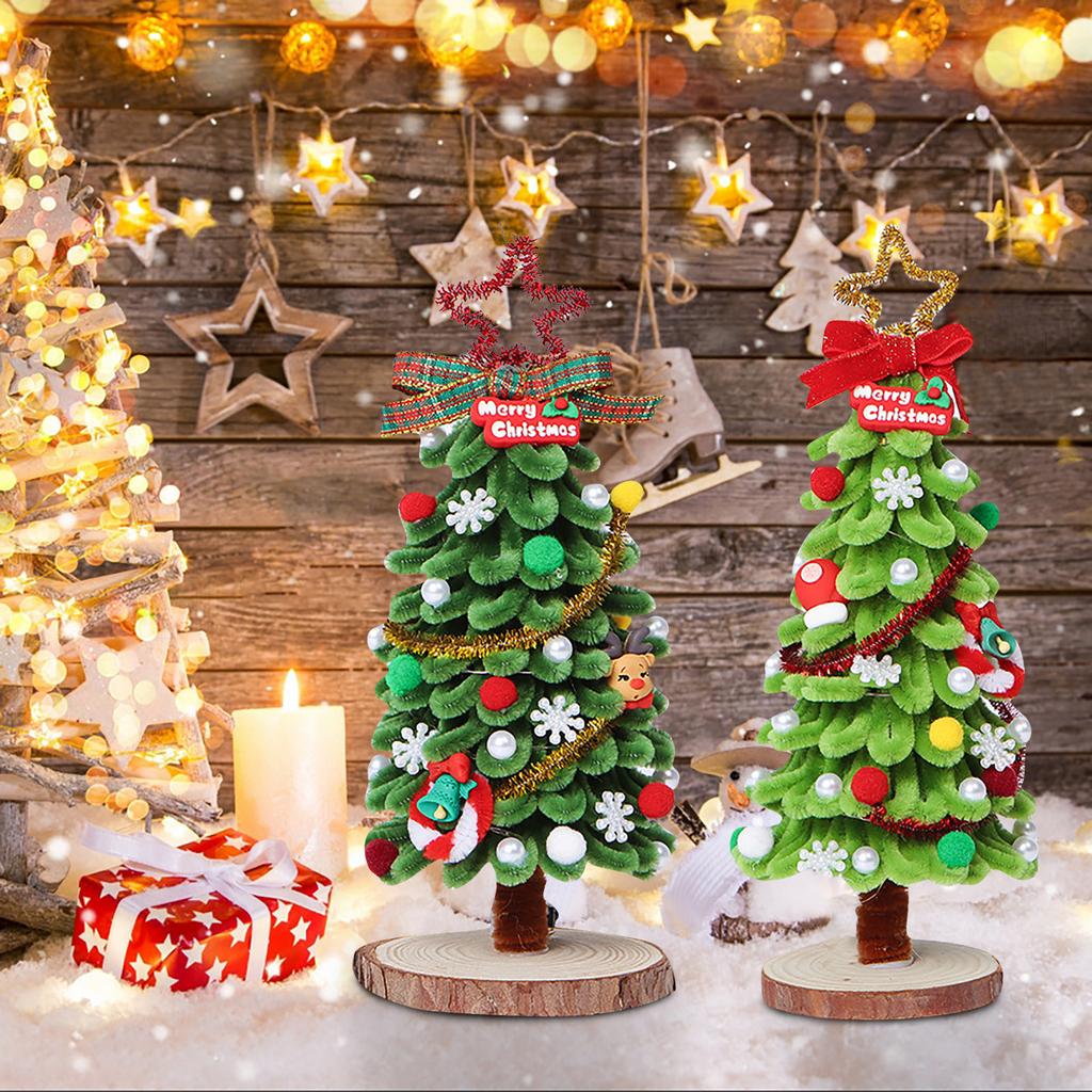 Christmas Tree Decorations, Christmas Tree Set, DIY Christmas Tree Kits, Handmade Christmas Tree, Christmas Party Home Decor