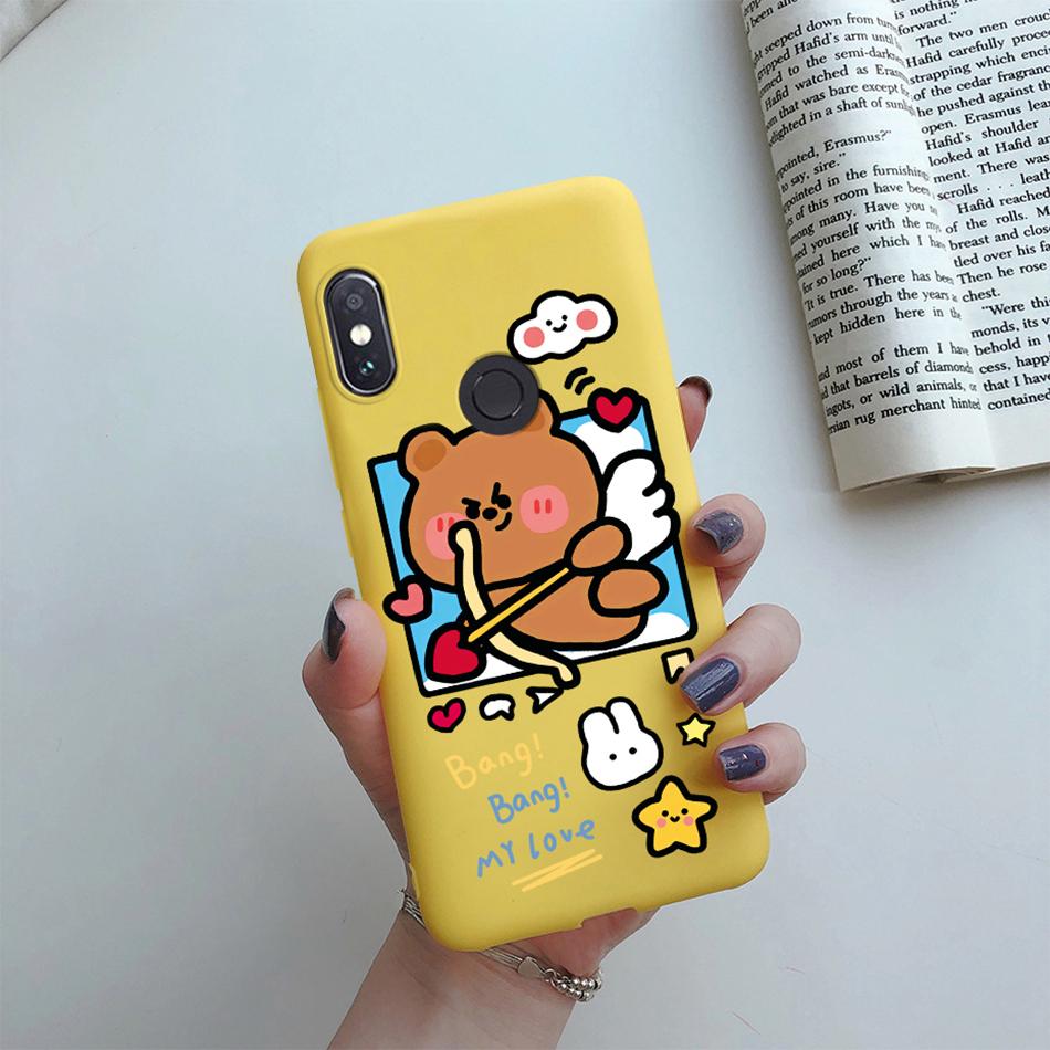 For Funda Xiaomi Redmi Note 5 Case Redmi Note5 Pro Cover Cute Cartoon Cat Silicone Phone Case For Xiaomi Redmi Note 5 5Pro Etui