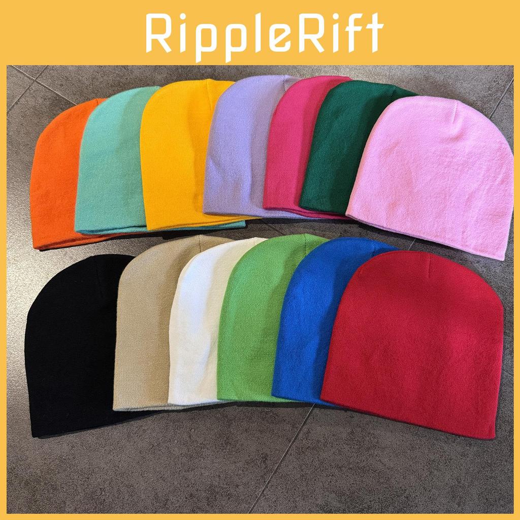 Acrylic Knit Hat For Women And Men With Warmth And Trendy Pattern For Fall And Winter Seasons