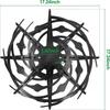 59000500 Pool Filter Grid Locator Replacement Part For FNS Spa Filter System Easy Install Black White Plastic 2pcs Kit
