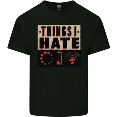 Bad Wi-Fi Low Battery Lag Gaming Gamer Phone Kids T-Shirt Childrens