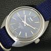 AUTHENTIC HMT HAND-WINDING MENS BLUE DIAL WRIST WATCH A426476-2