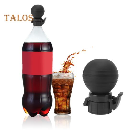 Silicone Soda Bottle Caps Leak Proof Pump Cap Saver Stopper Lid for Carbonated Drink Air Pump Cap for Most Beverages