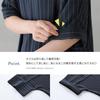 Oshare Walker Stripe Short Crew Upper Arm Loose tkn0045 n'OrLABEL [Ribbon Blouse] Shirt/Blouse, Spring/Summer, Women's Top, Sleeves, 3/4 Sleeves,