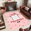 Numberblocks Customized Name Area Rug Design for Game Room Balcony Dormitory Study room Antislip Carpet Office home decor Wedding Party Gift