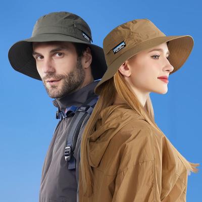 Summer Outdoor Quick-Drying Waterproof Fisherman Hat Women's Sunscreen Sun Hat Men's Basin Hat