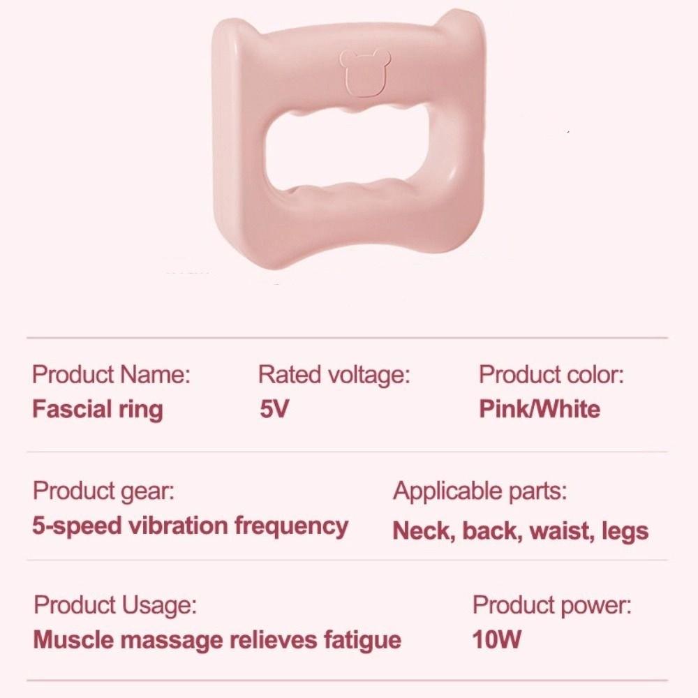 Automatic Fascia Ring Massager Vibration Lipolysis Ring Relaxation Muscle Reliever  Home Use