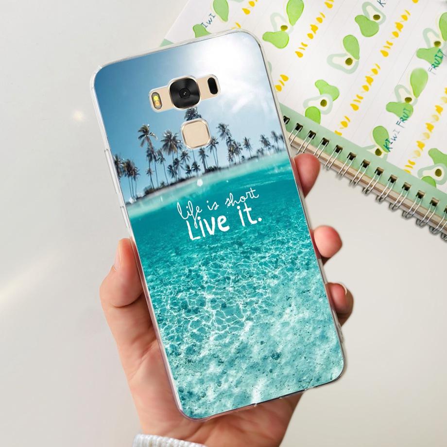 For ASUS ZENFONE 3 MAX ZC553KL / ZOOM S ZE553KL / 4 SELFIE ZD553KL ZD552KL Phone Case Soft Clear Silicone Bumper Coque Fashion