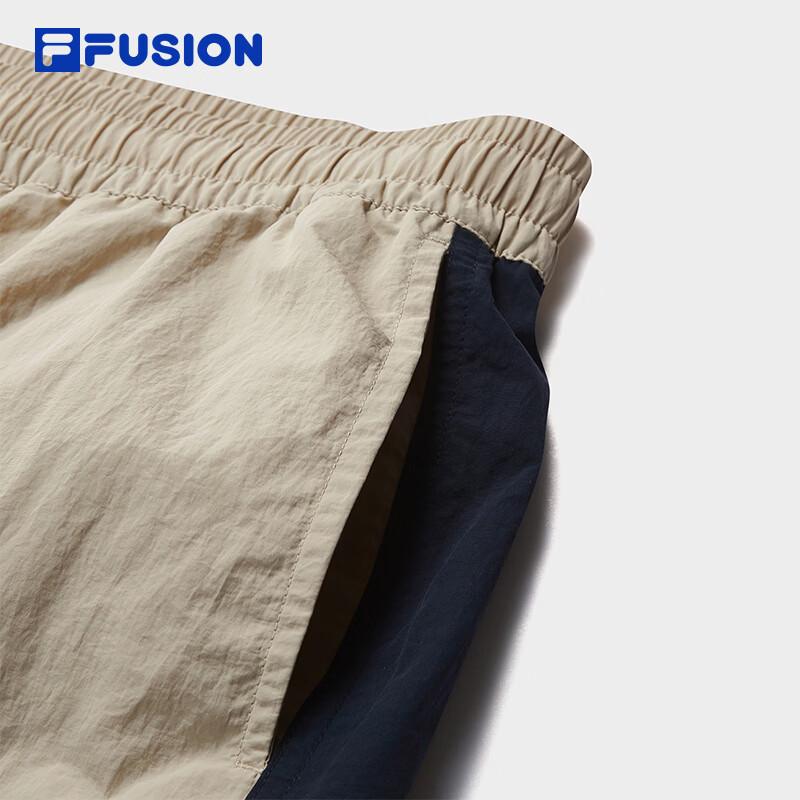 FILA FUSION Sketch Dog Collaboration Men's Loose Woven Shorts