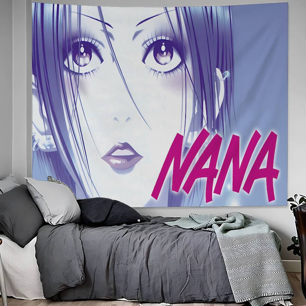 

Anime Nana Osaki Cartoon Tapestry Art Science Fiction Room Home Decor Wall Hanging Home Decor 74x94cm(29x37in)